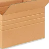 25 Pack Multi Depth Corrugated Cardboard Boxes for Shipping and Storage 18 x 14 1⁄2 x 12 inch