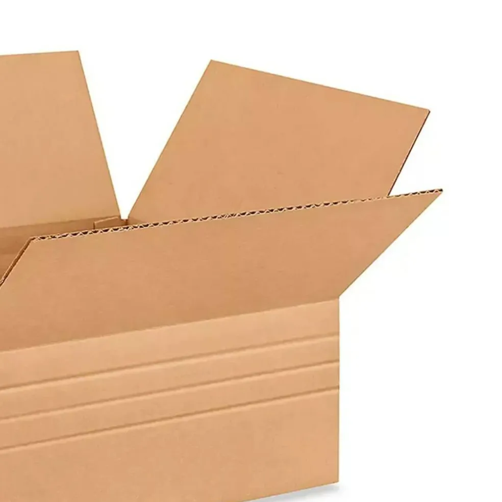 25 Pack Multi Depth Corrugated Cardboard Boxes for Shipping Packing and Storage 14 x 14 x 6 inch