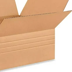 25 Pack Multi Depth Corrugated Cardboard Boxes for Shipping Packing and Storage 14 x 14 x 6 inch