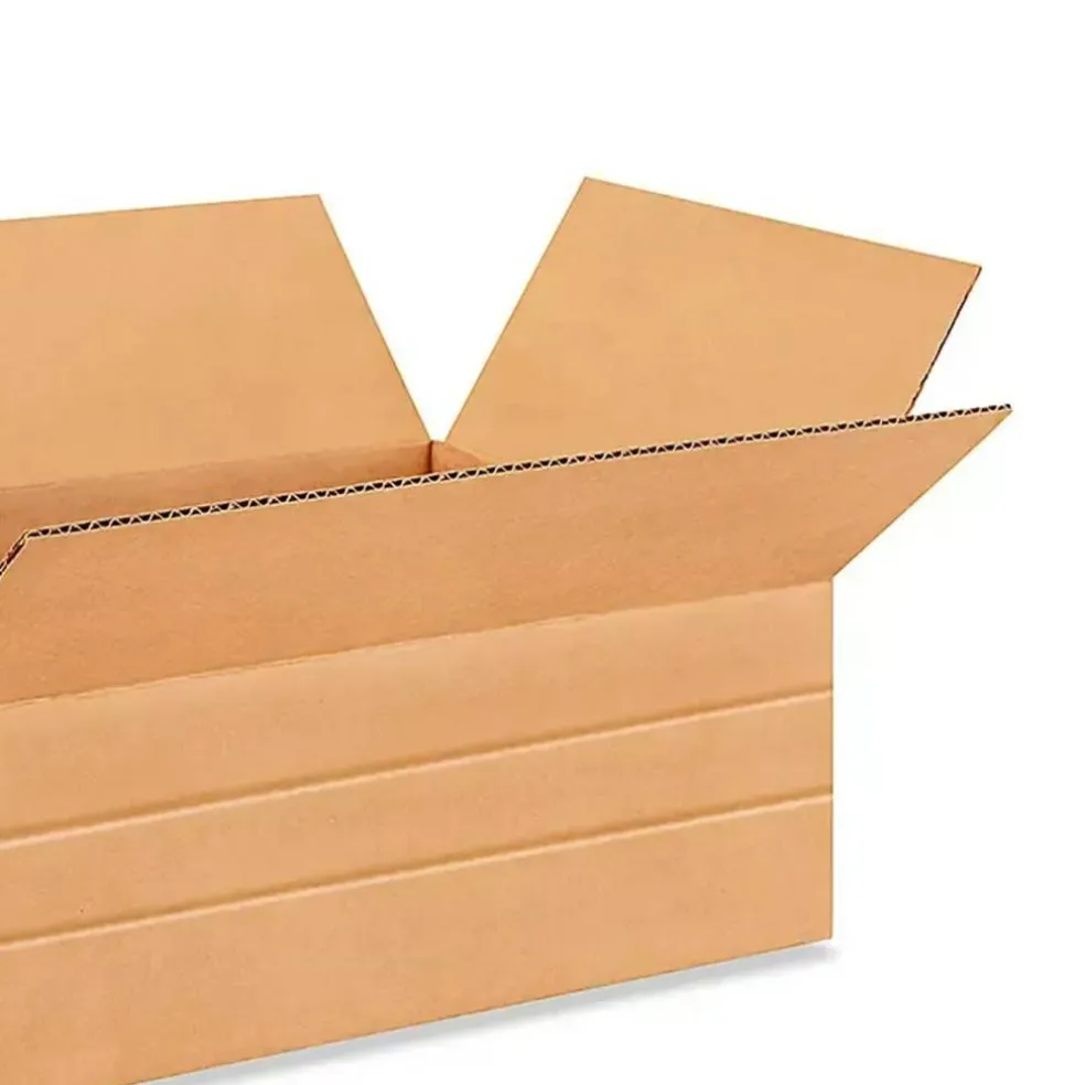 25 Pack Multi Depth Corrugated Shipping Boxes for Packing Mailing and Storage 18 x 12 x 6 inch