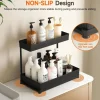 3 Pack Multi-Purpose Under Sink Organizers and Storage (Black)