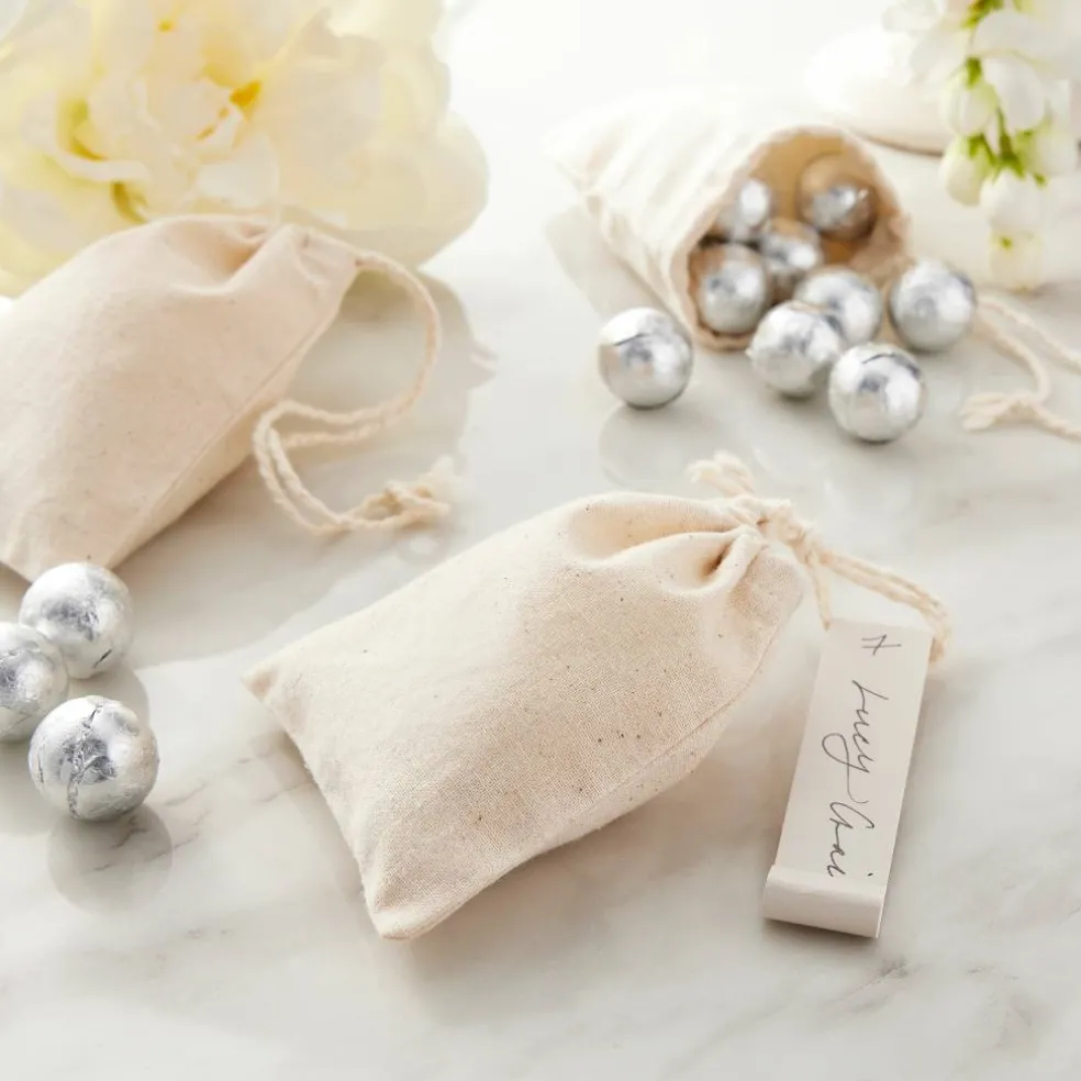 12 Pack: Muslin Favor Bags by Celebrate It™ Occasions™