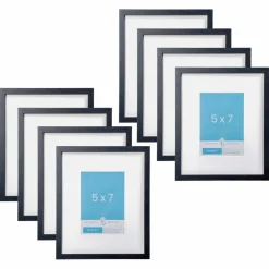 8 Pack: Narrow Belmont Frame with Mat by Studio Décor®