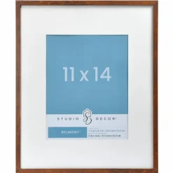 8 Pack: Narrow Belmont Frame with Mat by Studio Décor®