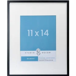 8 Pack: Narrow Belmont Frame with Mat by Studio Décor®