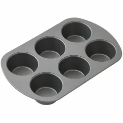 6 Pack: Non-Stick Jumbo Muffin Pan by Celebrate It®
