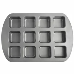 6 Pack: Non-Stick Mini Brownie Pan by Makery®