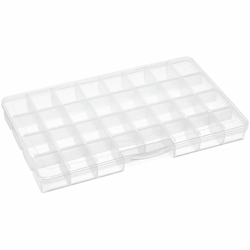 6 Pack: 13.7" No-Spill Craft Storage Organizer by Bead Landing™