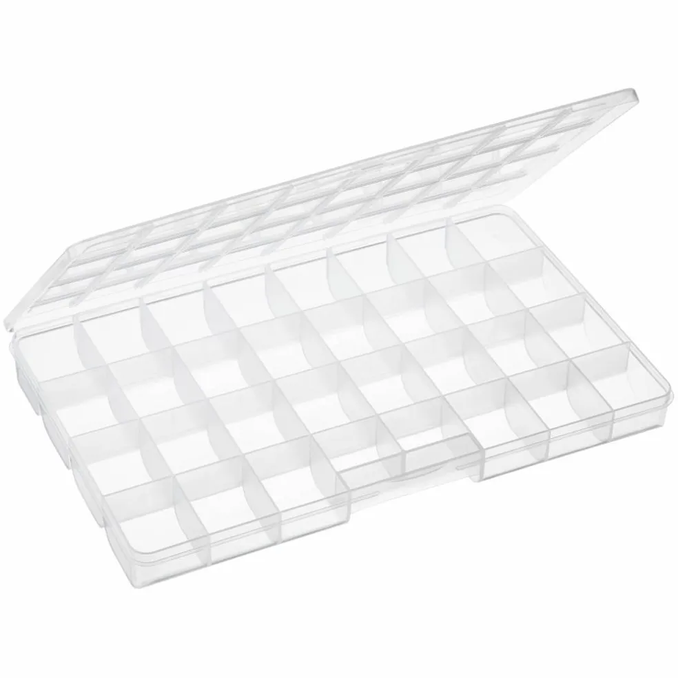6 Pack: 13.7" No-Spill Craft Storage Organizer by Bead Landing™
