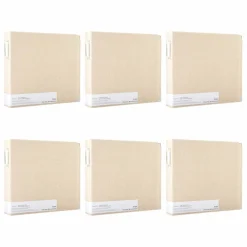 6 Pack: Oatmeal D-Ring Scrapbook Album by Recollections™