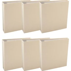6 Pack: Oat Photo Album with Magnetic Pages by Recollections™