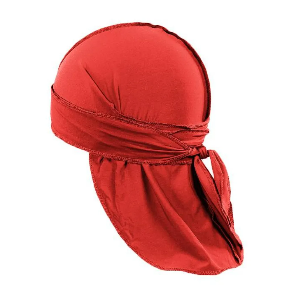 Pack of 12 Durag Headwrap Headscarf Bandana Doo Rag Long Tail