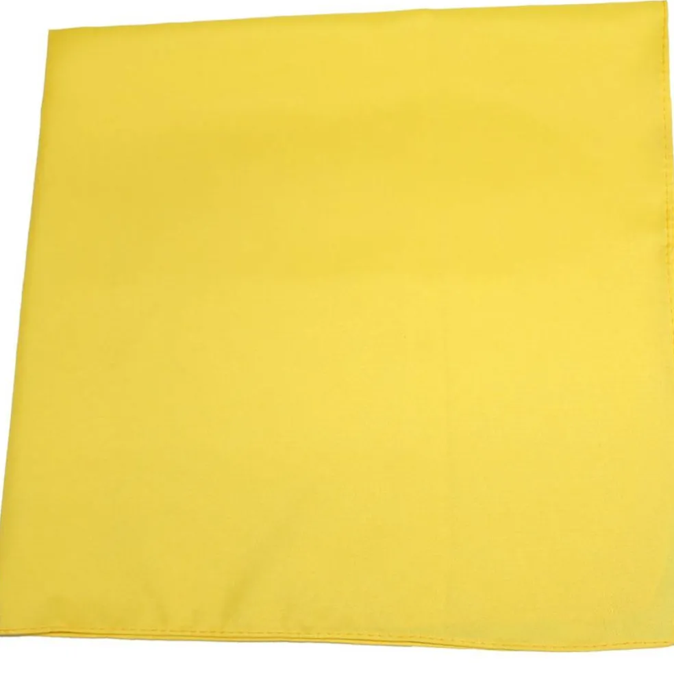 Pack of 100 Solid 100% Cotton Unisex Bandanas - Bulk Wholesale