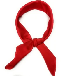 Pack of 3 Solid Ribbon Scarves, Head Neck Pocket Square Scarf