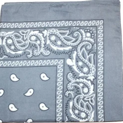 Pack of 4 X-Large Paisley Cotton Printed Bandana - 27 x 27 inches