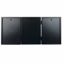 12 Pack: 3 Opening Black 5" x 7" Hinged Frame, Simply Essentials™ by Studio Décor®