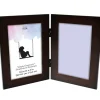 12 Pack: 2 Opening Espresso 4" x 6" Hinged Frame, Simply Essentials™ by Studio Décor®