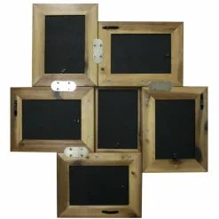 6 Pack: 6 Opening Natural 4" x 6" Collage Frame by Studio Décor®