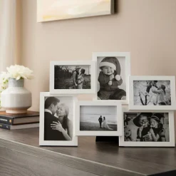 12 Pack: 6 Opening White Collage Frame, Expressions™ by Studio Décor®