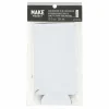 12 Pack: 12oz. Slim White Neoprene Sublimation Can Cooler by Make Market®