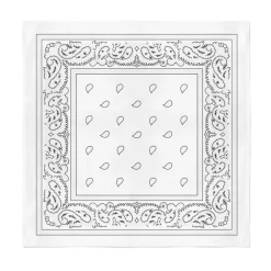 12-Pack Paisley 100% Cotton Double Sided Bandanas