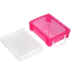 36 Pack: Pink Stacking Crayon Box by Simply Tidy™