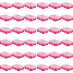 36 Pack: Pink Stacking Crayon Box by Simply Tidy™