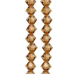 12 Pack: Preciosa® Czech Crystal Bicone Beads, 4mm by Bead Landing™