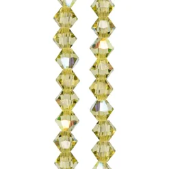 12 Pack: Preciosa® Czech Crystal Bicone Beads, 4mm by Bead Landing™