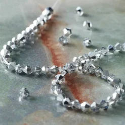 12 Pack: Preciosa® Czech Crystal Bicone Beads, 4mm by Bead Landing™
