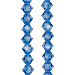 12 Pack: Preciosa® Czech Crystal Bicone Beads, 4mm by Bead Landing™