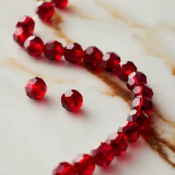 12 Pack: Preciosa Glass Crystal Round Beads, 6mm by Bead Landing™
