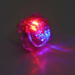 6 Pack: 2" Purple Light-Up Ring by Celebrate It™