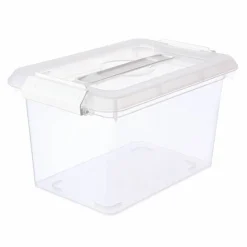 6 Pack: 6.2qt. Storage Bin with Lid by Simply Tidy™