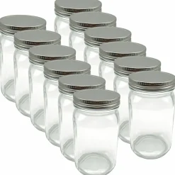 12 Pack: Quart Wide Mouth Glass Jar by Ashland®
