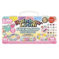 12 Pack: Rainbow Loom® Friendship Mini Combo™ Bracelet Kit