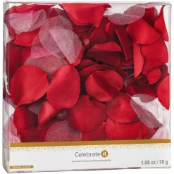 12 Pack: Red Decorative Rose Petals by Celebrate It™ Occasions™
