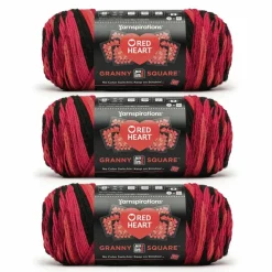 3 Pack Red Heart® All in One™ Granny Square™ Yarn