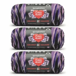 3 Pack Red Heart® All in One™ Granny Square™ Yarn