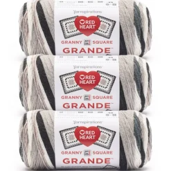 3 Pack Red Heart® All in One™ Granny Square Grande™ Yarn