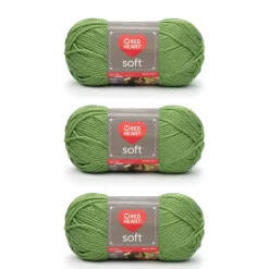 3 Pack Red Heart® Soft™ Solids Yarn