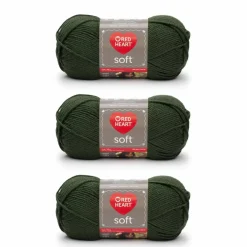 3 Pack Red Heart® Soft™ Solids Yarn
