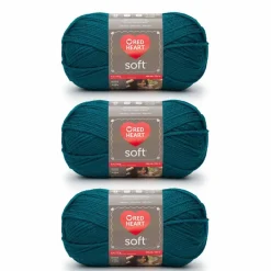 3 Pack Red Heart® Soft™ Solids Yarn