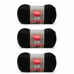 3 Pack Red Heart® Soft™ Solids Yarn