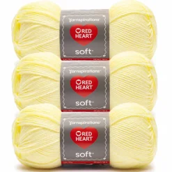 3 Pack Red Heart® Soft™ Solids Yarn