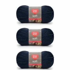 3 Pack Red Heart® Soft™ Solids Yarn