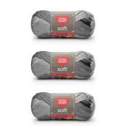 3 Pack Red Heart® Soft™ Solids Yarn
