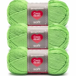 3 Pack Red Heart® Soft™ Solids Yarn