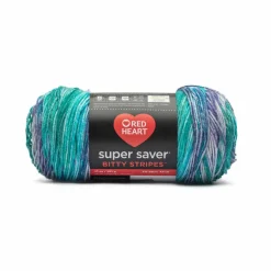 2 Pack Red Heart® Super Saver® Bitty Stripes™ Yarn