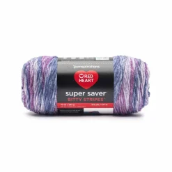 2 Pack Red Heart® Super Saver® Bitty Stripes™ Yarn